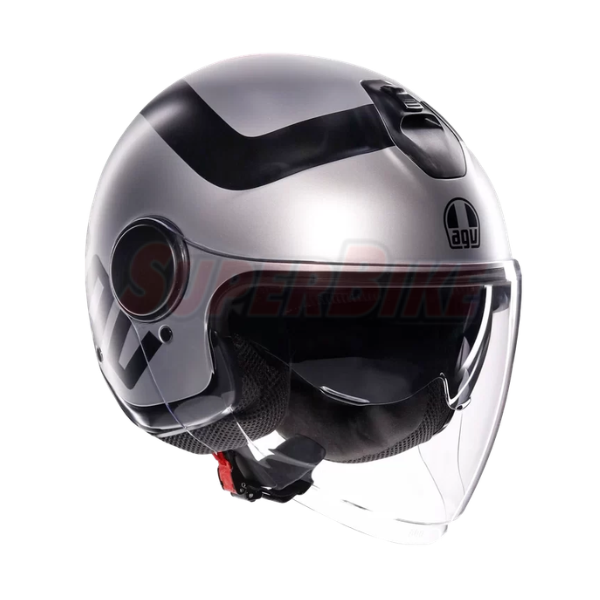ETERES AGV RIMINI MATT GREY BLACK COL 011 ETERES AGV RIMINI MATT GREY BLACK COL 011